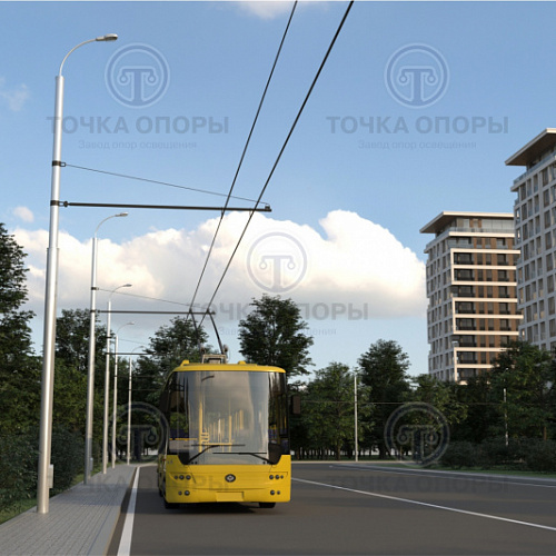 Опора контактной сети ТП-2000-9,0/11,5-01