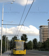 Опора контактной сети ТФ-2000-9,0-01
